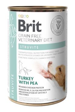 Brit Veterinary Diet Dog Grain Free konzerva Struvite 400g