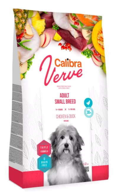 Calibra Dog Verve Grain Free Adult Small Chicken & Duck 6kg