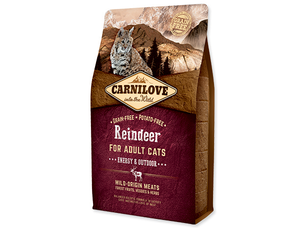 Carnilove Cat Reindeer Energy and Outdoor 6kg