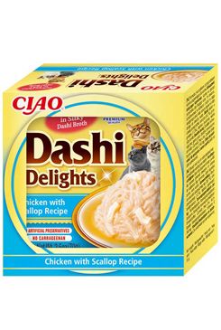 Churu Cat CIAO Dashi Delights Chicken with Scallop 70g