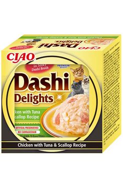 Churu Cat CIAO Dashi Delights Chicken with Tuna&Scallop 70g