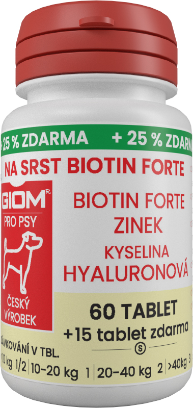 Giom Na srst Biotin Forte 60 tablet