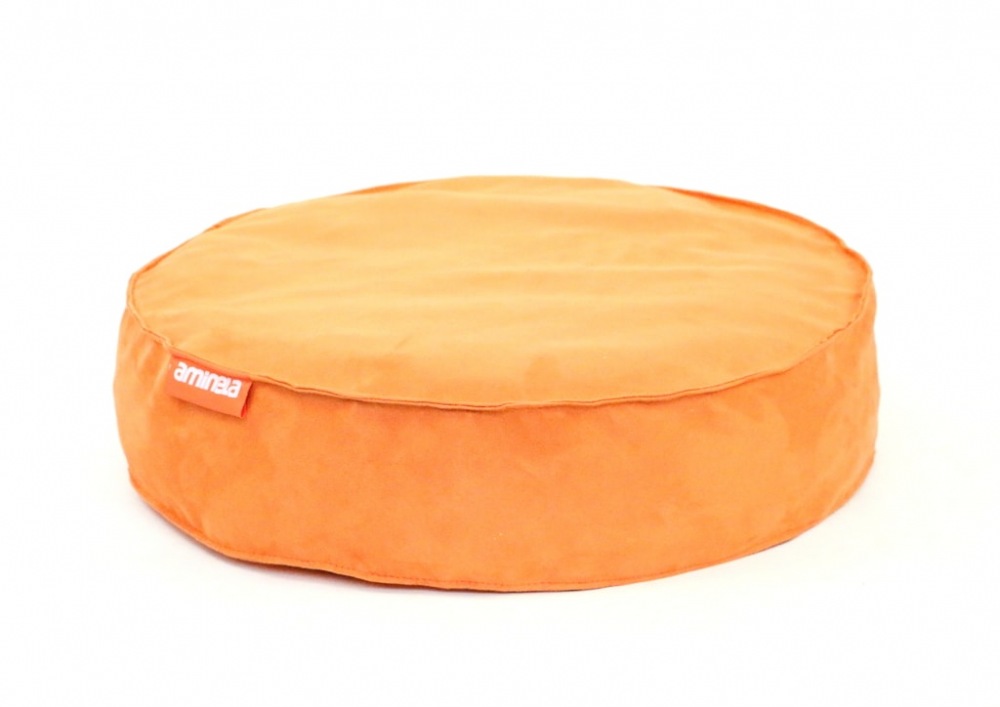 Kulatý pelíšek Aminela Full comfort oranžový 50 cm