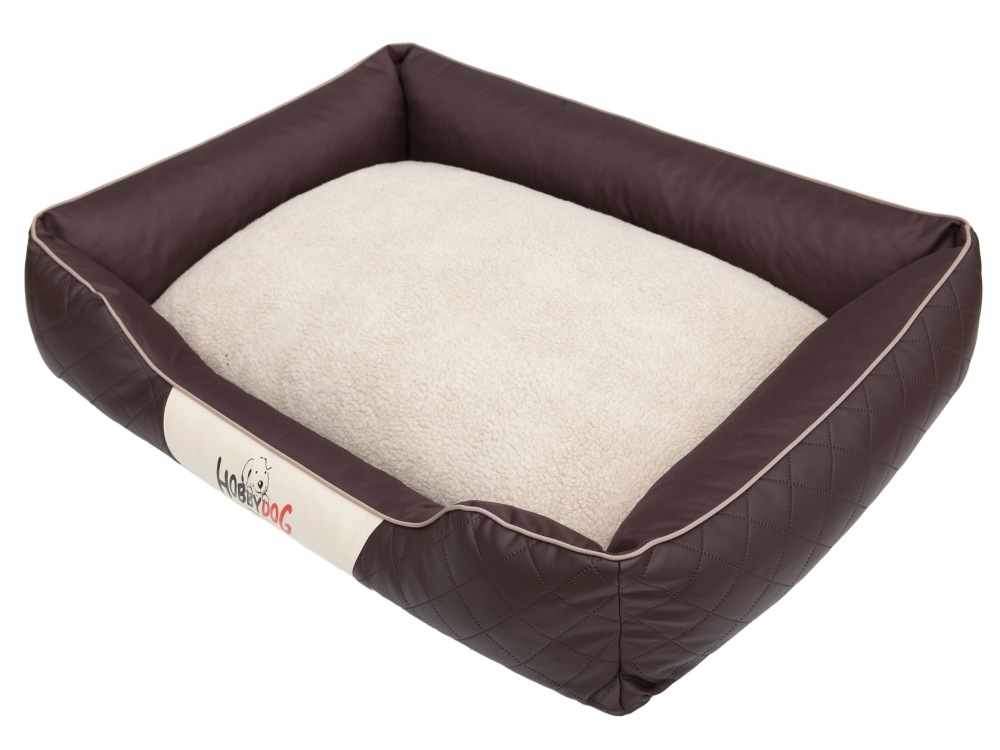 Pelech Cesar Exclusive Dog Bed béžovo/hnědý R1