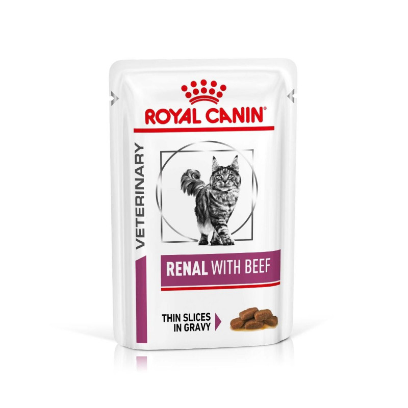 Royal Canin VD Cat Renal Beef 12x85g