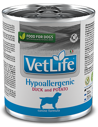 Vet Life Natural Dog Hypoalergenic Duck & Potato 300g